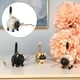 thumbnail image 5 of Figura de gato de resina colgante micro paisaje regalos para amantes de los gatos animales en miniatura para Beige, 5 of 9