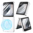 thumbnail image 1 of Funda VEGO para Samsung Z Flip 6, transparente, de TPU, compatible con MagSafe, 1 of 9