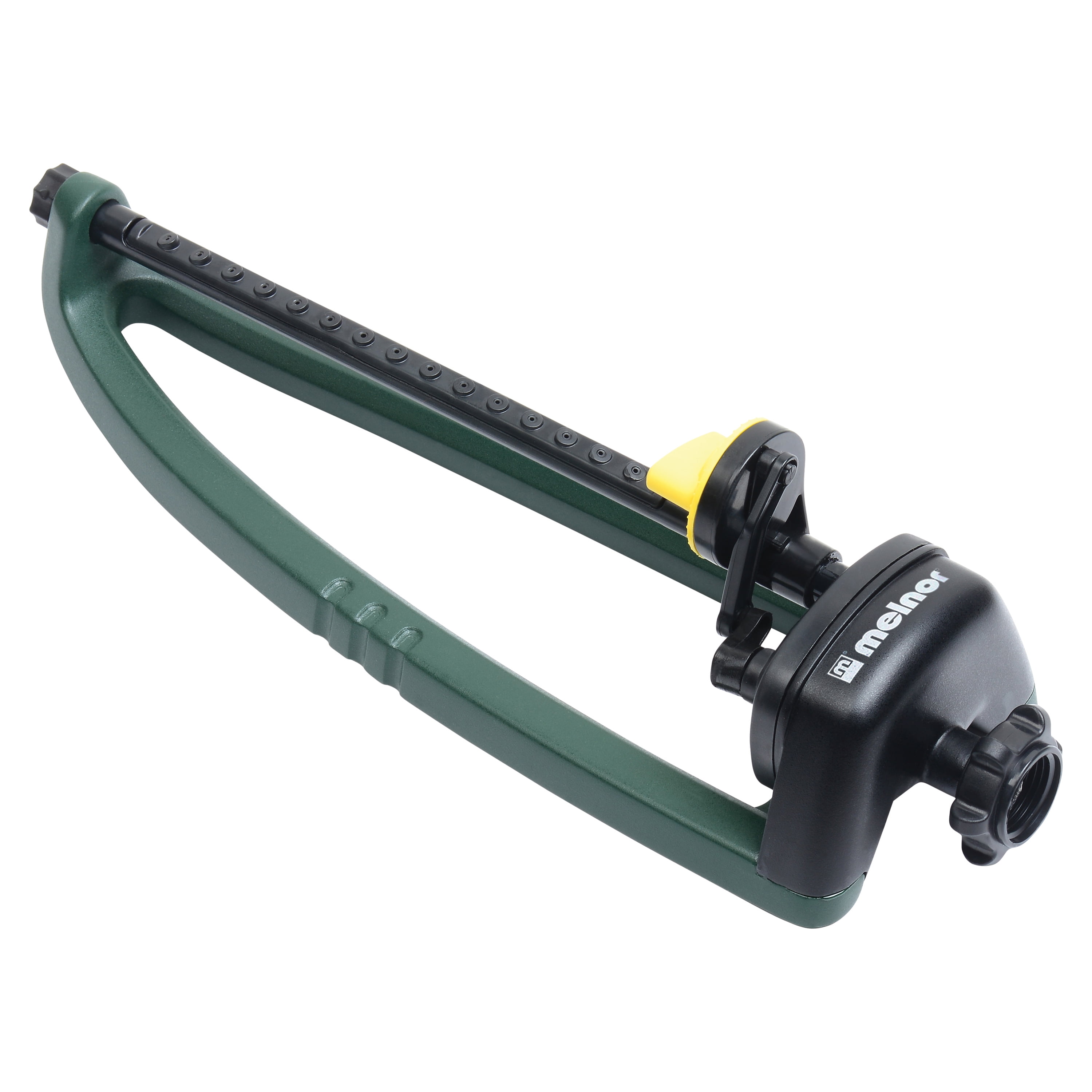 Black Melnor XT4100-IN XT Oscillating Lawn Sprinkler with Width and Range Control Waters up to 4,200 sq.ft
