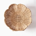 thumbnail image 3 of Home Decor Collection Woven Rattan Bowl with Scalloped Edges, 13.5 Inches, 3 of 5