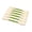 Green, variant on BESEW7 Indestructible Cat Toy for Aggressive Chewers, Kitten Chew Toys for Teething 6 Pack Cotton Sticks, Interactive Cat Toys for Indoor Boredom Green