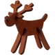 thumbnail image 1 of Christmas Ornament Pack Decoration Desktop Ornament 1PC Christmas Decorations Ornament Red DIY Fawn Ornament Pug Statue Welcome, 1 of 2