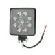 thumbnail image 3 of Foco LED, Luz LED Pods 2700LM 27W 9LED Carcasa De aleación De Aluminio Para Vehículos Todo Terreno Para Barcos Para Remolques, 3 of 7