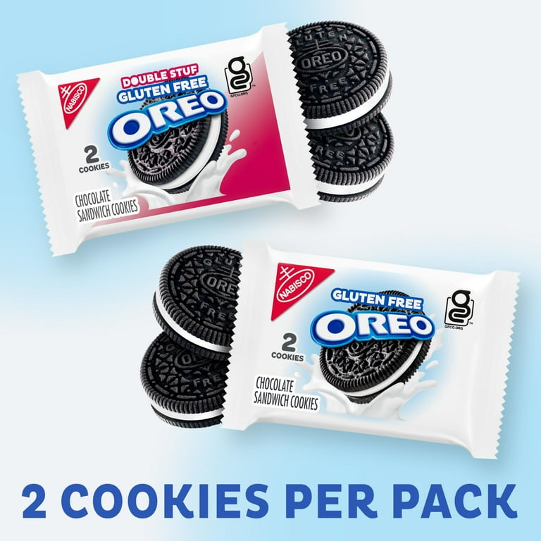 OREO Gluten Free Original & Double Stuf Chocolate Sandwich Cookies