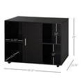 thumbnail image 7 of Vinsetto Mobile File Cabinet with Storage Printer Table for Home Office, 7 of 7