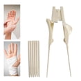 thumbnail image 4 of MERIGLARE Training Chopsticks Both Left Right Hands Easy Grip Utensils Easy to Carry Aid, 4 of 9