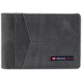 thumbnail image 1 of Alpine Swiss Mens Slimfold Wallet RFID Blocking Genuine Leather Thin Bifold FPW, 1 of 6
