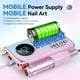 thumbnail image 4 of Nail Drill SAVILAND - Lima eléctrica para uñas (4000 rpm, 2024), color rosa, 4 of 7