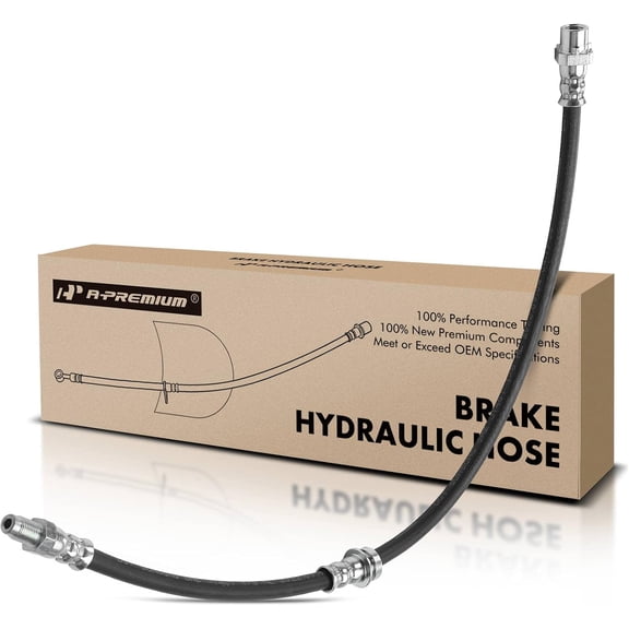 A-Premium Rear Driver or Passenger Brake Hydraulic Hose Compatible with Select BMW Models - X3 2004-2010 - Replace# 34303411444