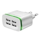 thumbnail image 4 of Cargador de pared USB de 20 W, 5 V/4 A, 4 puertos, adaptador de carga para smartphones, 4 of 7