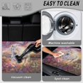 thumbnail image 5 of XYZCANDO White Horse Florals Pet Trunk Mat 29" x 39", Waterproof Stitched Edge Cargo Liner with Non-Slip Backing, Easy-Clean Durable Carpet for SUVs, Sedans and Trucks, 5 of 7
