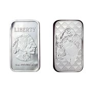 Private Mint 5 oz Silver Bar - Buffalo .999 Fine