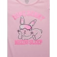 thumbnail image 3 of Wonder Nation Girls Short Sleeve Sleep Gown Pajama, Sizes 4-18 & Plus, 3 of 3