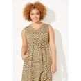 thumbnail image 4 of Catherines Women's Plus Size Liz&Me Sleeveless Ponte Knit Dress, 4 of 4