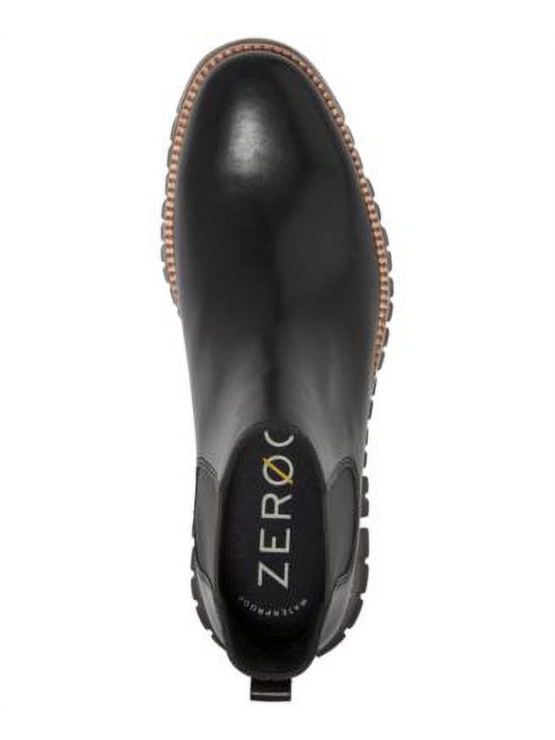 COLE HAAN Mens Black Pull Tab Zerogrand Waterproof Platform Chelsea Boots 11.5 COLE HAAN Mens Black Pull Tab Zerogrand Waterproof Platform  main image 2