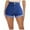 Z1-Dark Blue, variant on adviicd Women's Mid-High Rise Jean Shorts Stretchy Ripped Distressed Denim Shorts,Light blue S