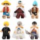 thumbnail image 2 of Anime Dibujos Animados Sanji Franky Luffy Sakazuki Edward Newgate Monkey D Garp Mini Bloques De Construcción Figura Juguetes Gao Jinjia unisex, 2 of 2