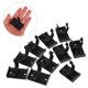 thumbnail image 1 of WASHWEPE 10Ud Clips Para Nivelar Patas De Gabinetes Y Muebles Cocina Negro Material Plástico, 1 of 7