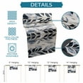 thumbnail image 7 of Hokiten Table Runners 120 Inches Long Dress Scarves, Vintage Navy Blue Botanical Farmhouse Coffee/Dining/Kitchen Table Runner for Living Room, Tropical Leaves Modernism 13x120 Inch, 7 of 7