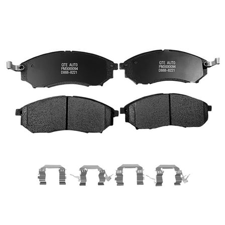 Front Ceramic Brake Pad Kit For 2009-2020 Nissan 370Z
