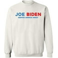 thumbnail image 2 of OXI Crewneck Sweatshirt - Joe Biden Keeping America Great, Basic Casual Sweatshirts for Men's and Women Fleece Sweatshirt Long Sleeve - White 2X-Large, 2 of 2