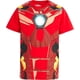 thumbnail image 5 of Pack de 5 Remeras Gráficas Marvel Avengers para Niños con Spider-Man y Hulk, 5 of 7