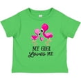 thumbnail image 3 of Inktastic My Gigi Loves Me with Two Flamingos Boys or Girls Toddler T-Shirt, 3 of 5