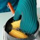 thumbnail image 4 of 1 Pair Silicone Microwave Oven Mitts BBQ Oven Baking Heat Resistant Pot Holders, 4 of 5