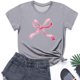 thumbnail image 5 of Blusas y camisas de manga corta con cuello redondo para niños pequeños, niños y niñas, camisetas estampadas de moda, lindas camisetas de manga corta con cuello redondo y estampado, blusa para niña, 5 of 7