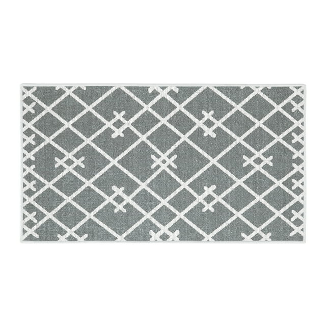 Tapis de Sol Antidérapant Ultra-Fin Lavable Multi-Usage 24 x 44 Pouces