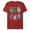 Red, variant on Men's Star Wars Doodle Character Grid Graphic Tee Red Medium