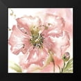thumbnail image 2 of Tre Sorelle Studios 15x15 Black Modern Framed Museum Art Print Titled - Blush Watercolor Poppy II, 2 of 5