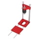 thumbnail image 2 of Woodworking Punch Locator Aluminum Alloy Red Portable Adjustable Drilling Guides, 2 of 10