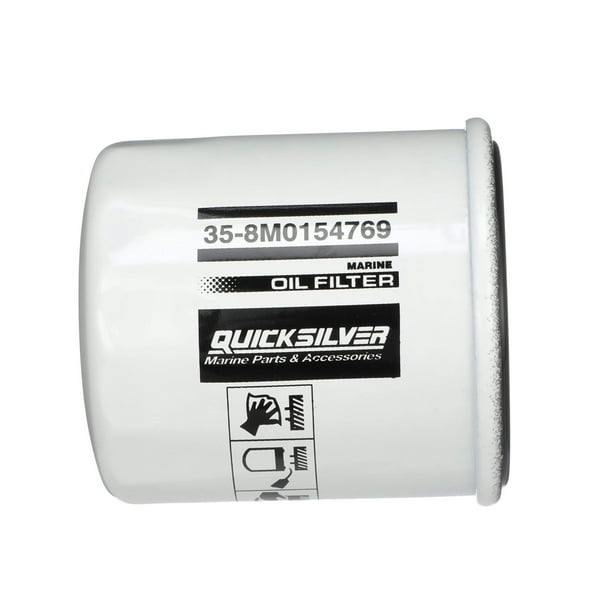 Filtro de aceite Quicksilver 8M0154769 20 Micron Marine