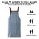 thumbnail image 4 of Paquete de 2 delantales de cocina, resistentes a gotas de agua con 2 bolsillos, delantales de cocina para mujeres, hombres, chef, 4 of 5