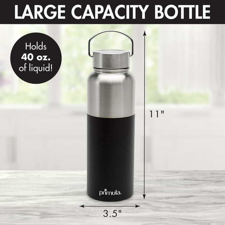 As Is Primula 40-oz Insulated Stainless Steel Tumbler w/ Handle
