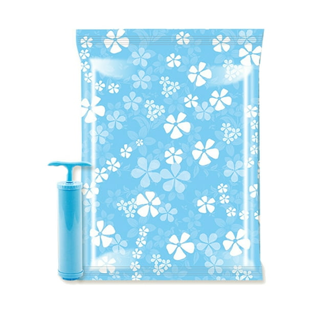 Cateissary Bolsa de almacenamiento al vacío Bolsas comprimidas de tela multifuncional Organizador reutilizable de gran capacidad Amplia Almacenamiento y organización del hogar 60*40cm