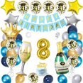 thumbnail image 2 of Globos De Cumpleaños Globo De Aluminio 0-9 Juego De Globos Con Números Suministros Para Fiestas Eigraketly HA041431-10, 2 of 6