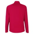 thumbnail image 5 of CORE365 CE418 Men's Origin Performance Pique Quarter-Zip Pullover-Classic Red/ Carbon-3XL, 5 of 6