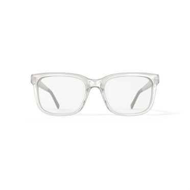 Phat Farm Men’s HV725 Prescription Eyeglasses with Case, Crystal