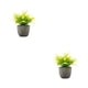 thumbnail image 2 of Inteprter Decoración artificial elegante de la planta en conserva fácil limpiar el árbol artificial del dinero en pote respetuoso del medio Type3 NO3, 2 of 6