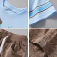 thumbnail image 5 of peqiut Toddler Boys Clothes Baby Boy Summer Clothes 12 18 24 Month 3T 4T 5T 6T 7T Toddler Boy Outfits Dinosuar Prints T Shirt Tops Shorts, 5 of 6