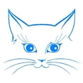 thumbnail image 6 of BAETEUY Cute Cat Head Car-Styling Vehicle Body Window Reflective Decals, 6 of 6