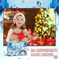 thumbnail image 6 of Christmas Countdown Calendar Surprise With Hair Ring Countdown Sets Featuring 24 Compartments for Children's Accessories and Festive Decorations, 6 of 6