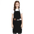 thumbnail image 1 of TOPTIE Cotton Canvas Adjustable Chef Kitchen Apron with Two Front Pockets, 24"W x 29 1/2"L, 1 of 6