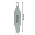 thumbnail image 4 of Unique Bargains 1 Pair Lightweight Wristbands 13.58"x3.23" Wristbands for Sport Gray, 4 of 6