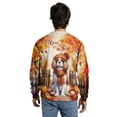 thumbnail image 5 of Happy Thanksgiving Cavalier King Charles Spaniel Give Thanks Fall Beanie Scarf Welcome All Over Print 3D Sweatshirt Unisex Merch Dog Lover Gifts - 00020, 5 of 6
