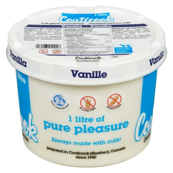 Coaticook Vanilla Ice Milk, 1 L
