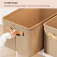 thumbnail image 2 of Multi-Functional Closet Organizer,Steel Ring Storage Box, Fabric Folding Bedroom Wardrobe Clothes Storage Box A, 2 of 5