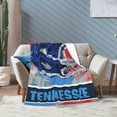 thumbnail image 6 of Tennessee Flannel Throw Blanket ，Football Style Pride Paint Travel Blanket Gifts for Men Women Boy Decor Sofa Bed 60"x80", 6 of 6
